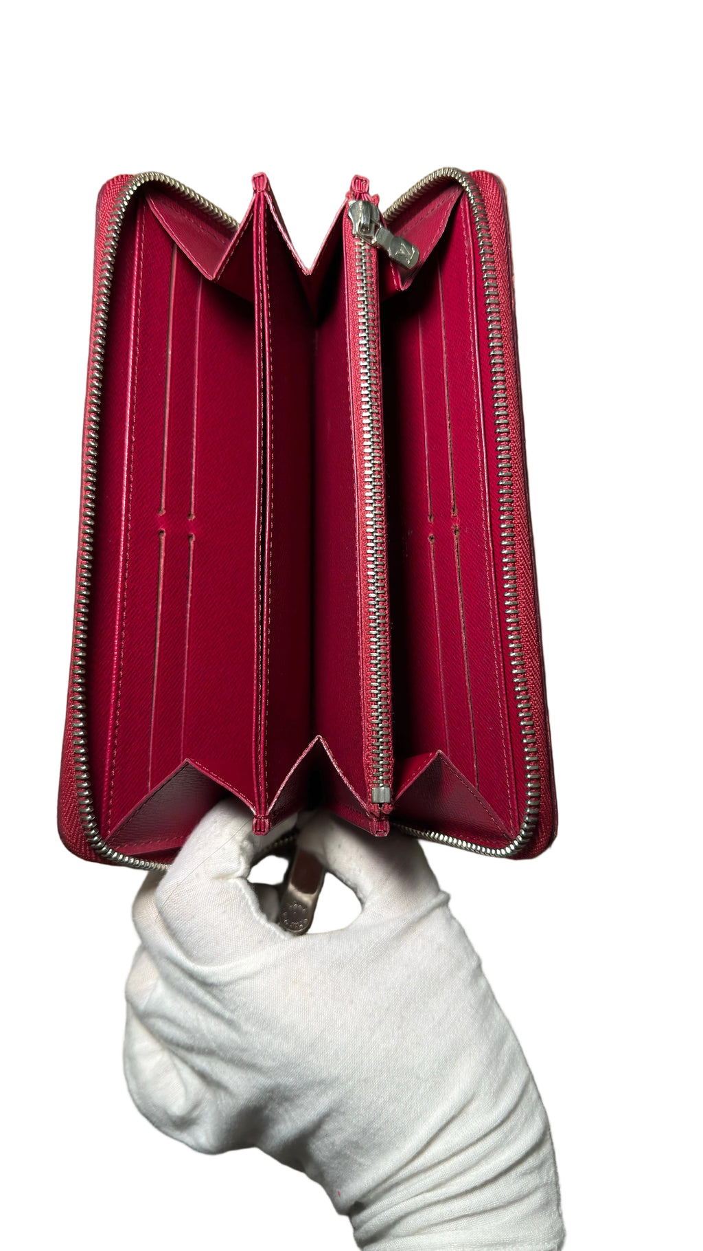 Portefeuille Louis Vuitton Zippy en cuir Épi