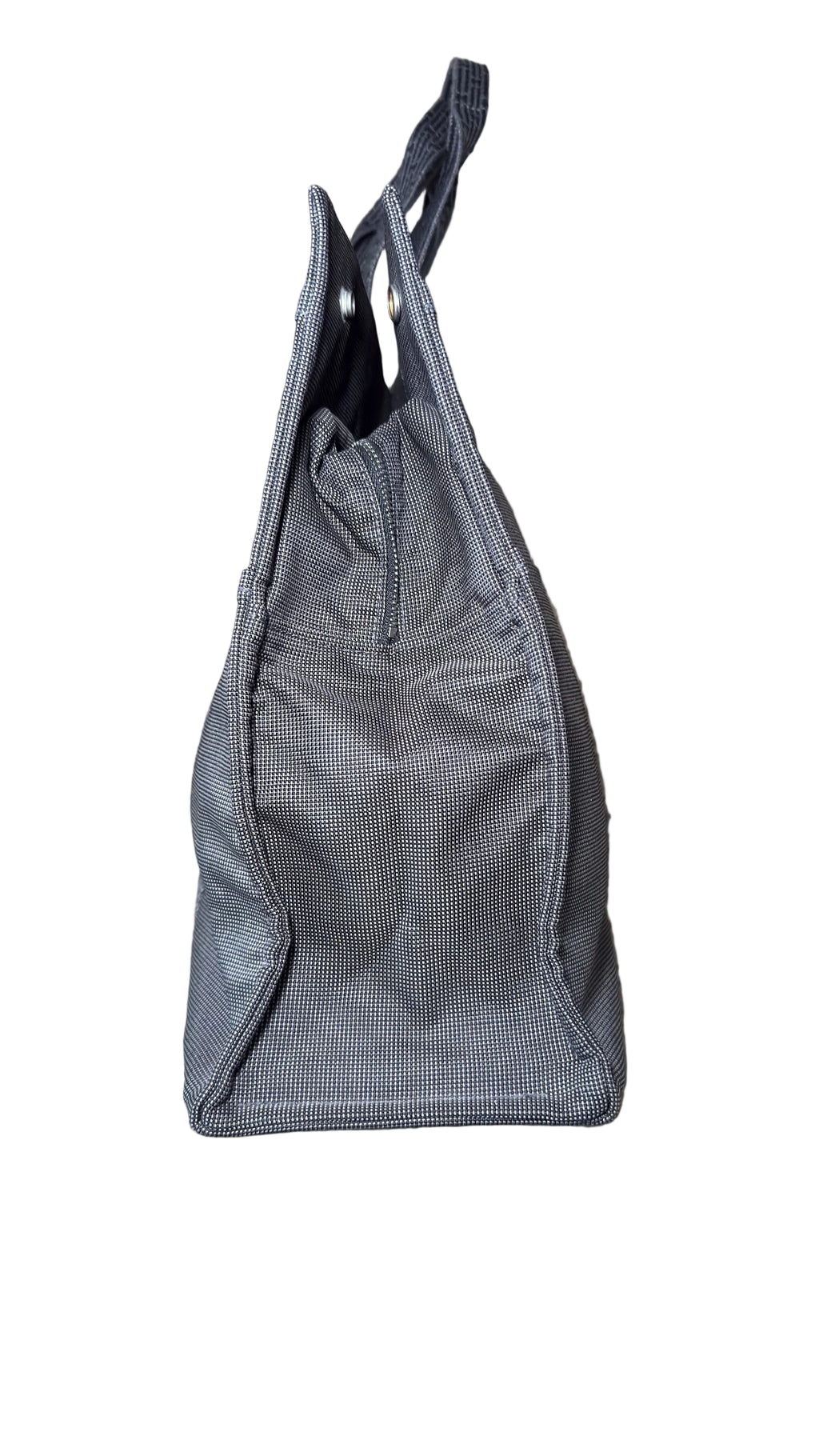 Sac Hermès Herline GM en toile grise