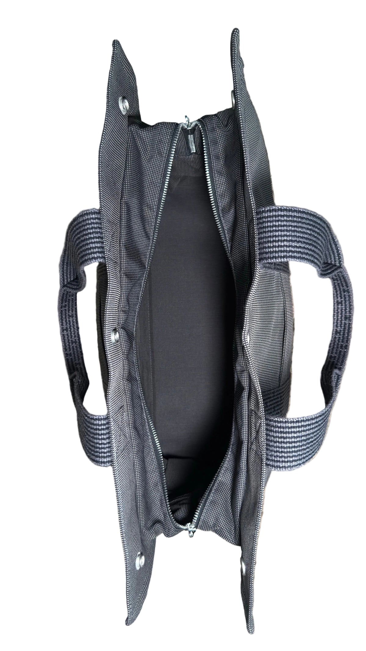 Sac Hermès Herline GM en toile grise