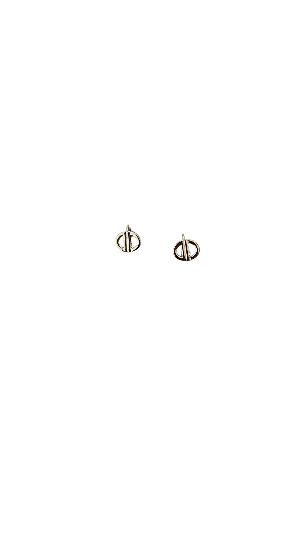 Dior CD Logo Earrings