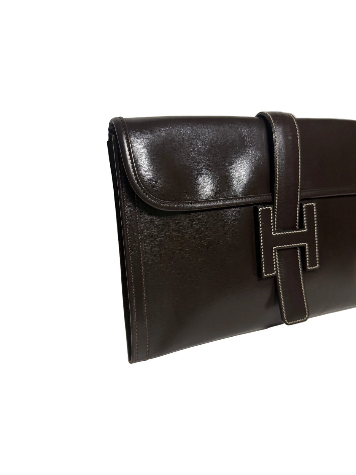 Sac Hermès Jige PM en cuir