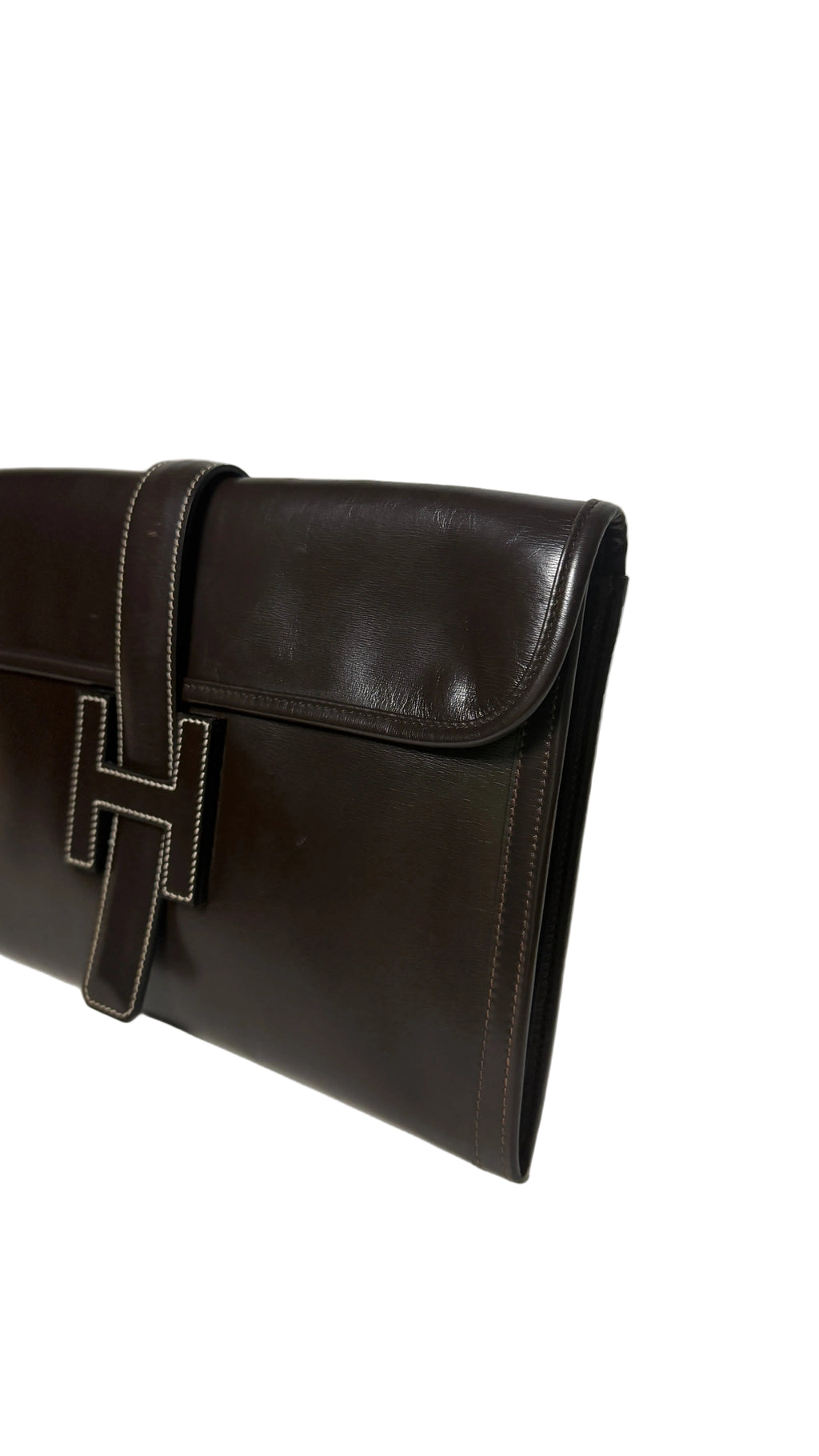 Hermès Jige PM leather bag