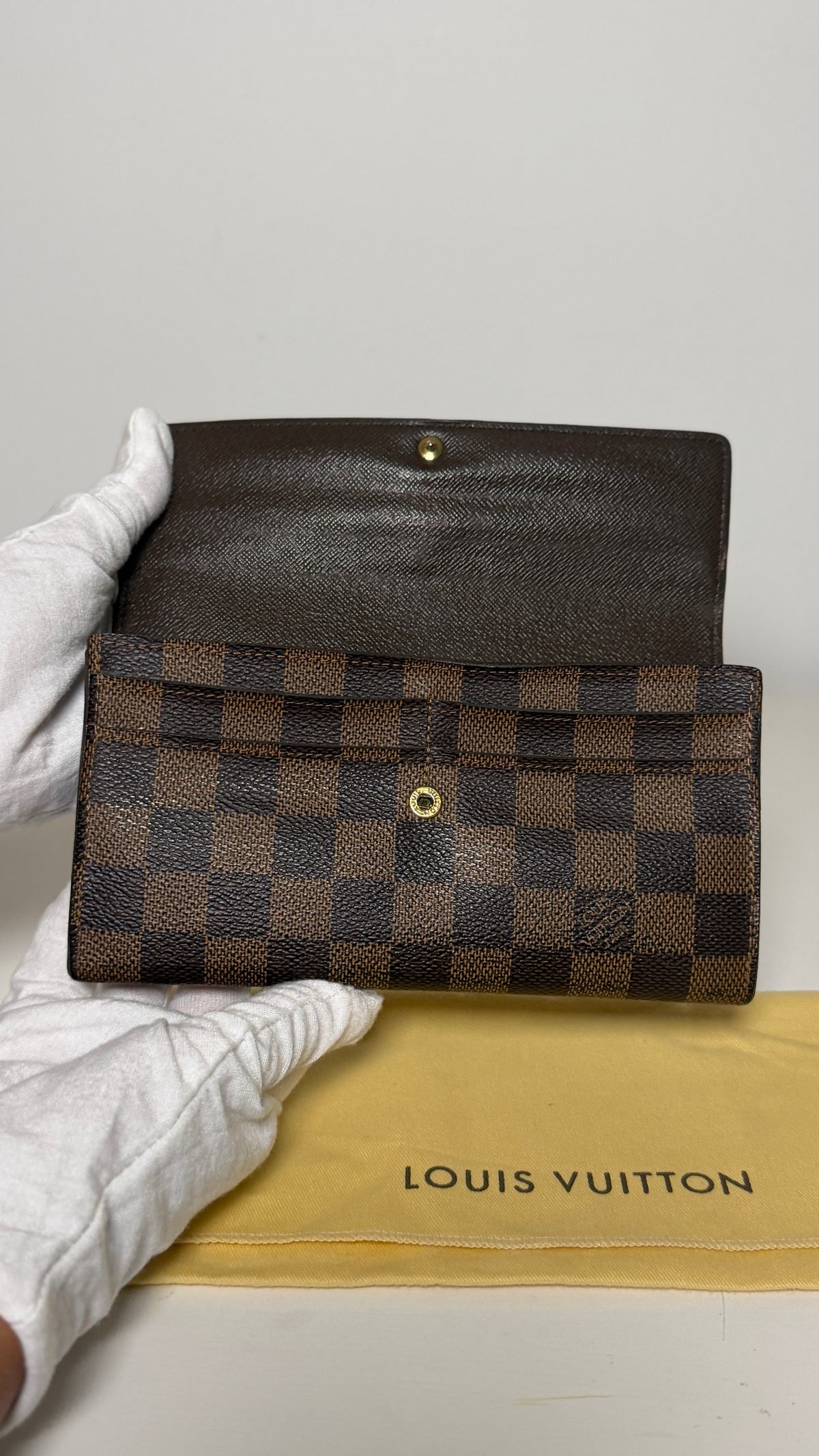 Portefeuille Louis Vuitton Sarah Damier