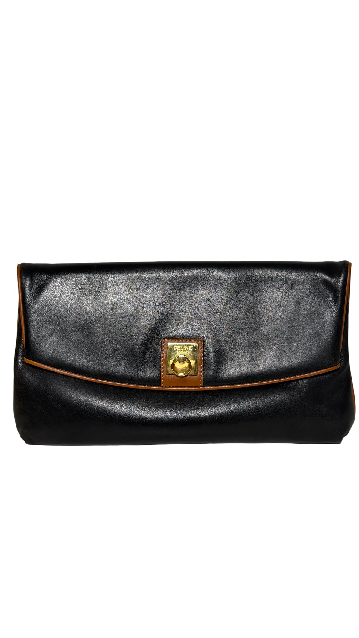 Sac Celine Soft Clutch minaudière en cuir