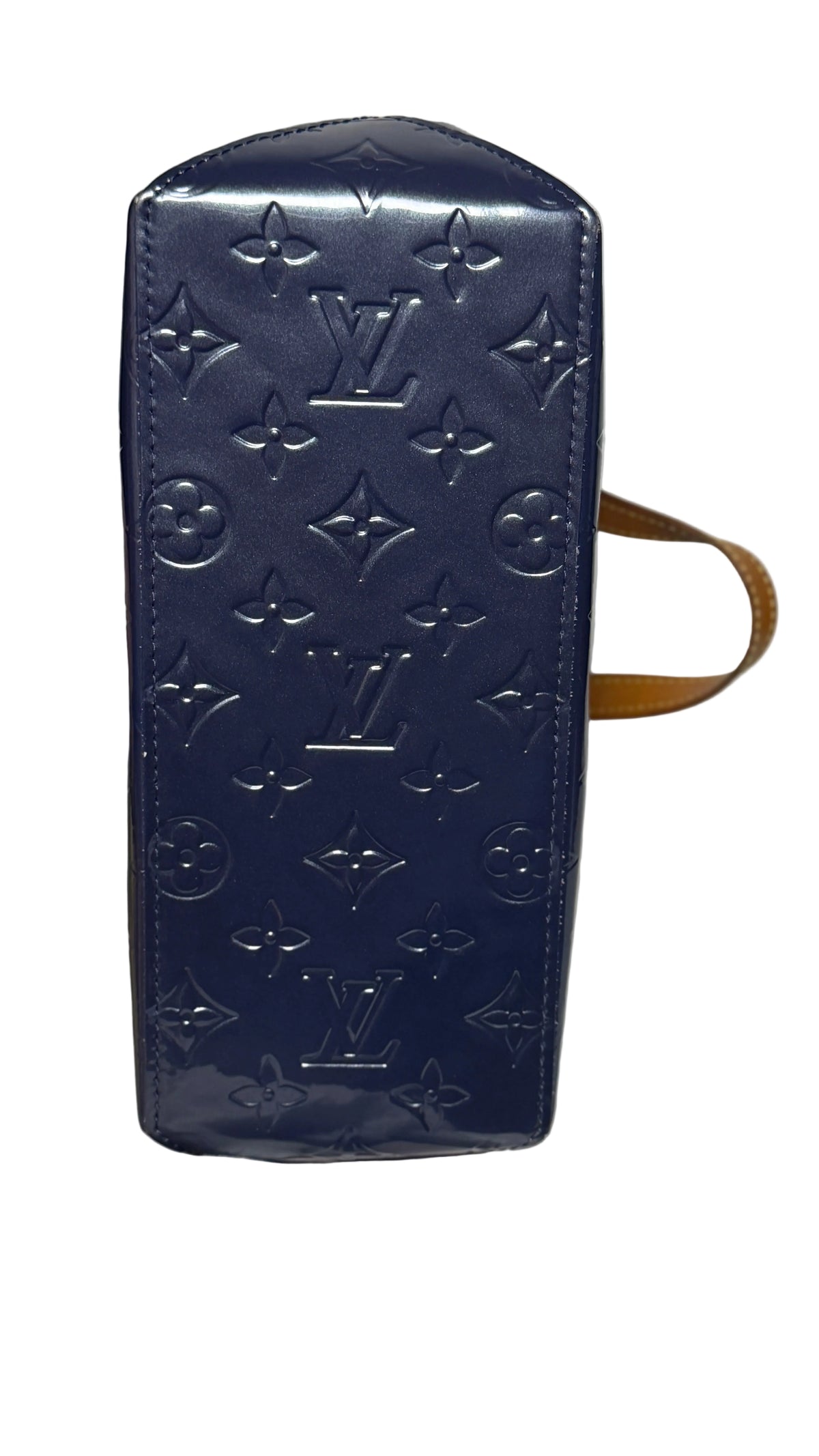Sac Louis Vuitton Vernis Lead PM bleu M91335