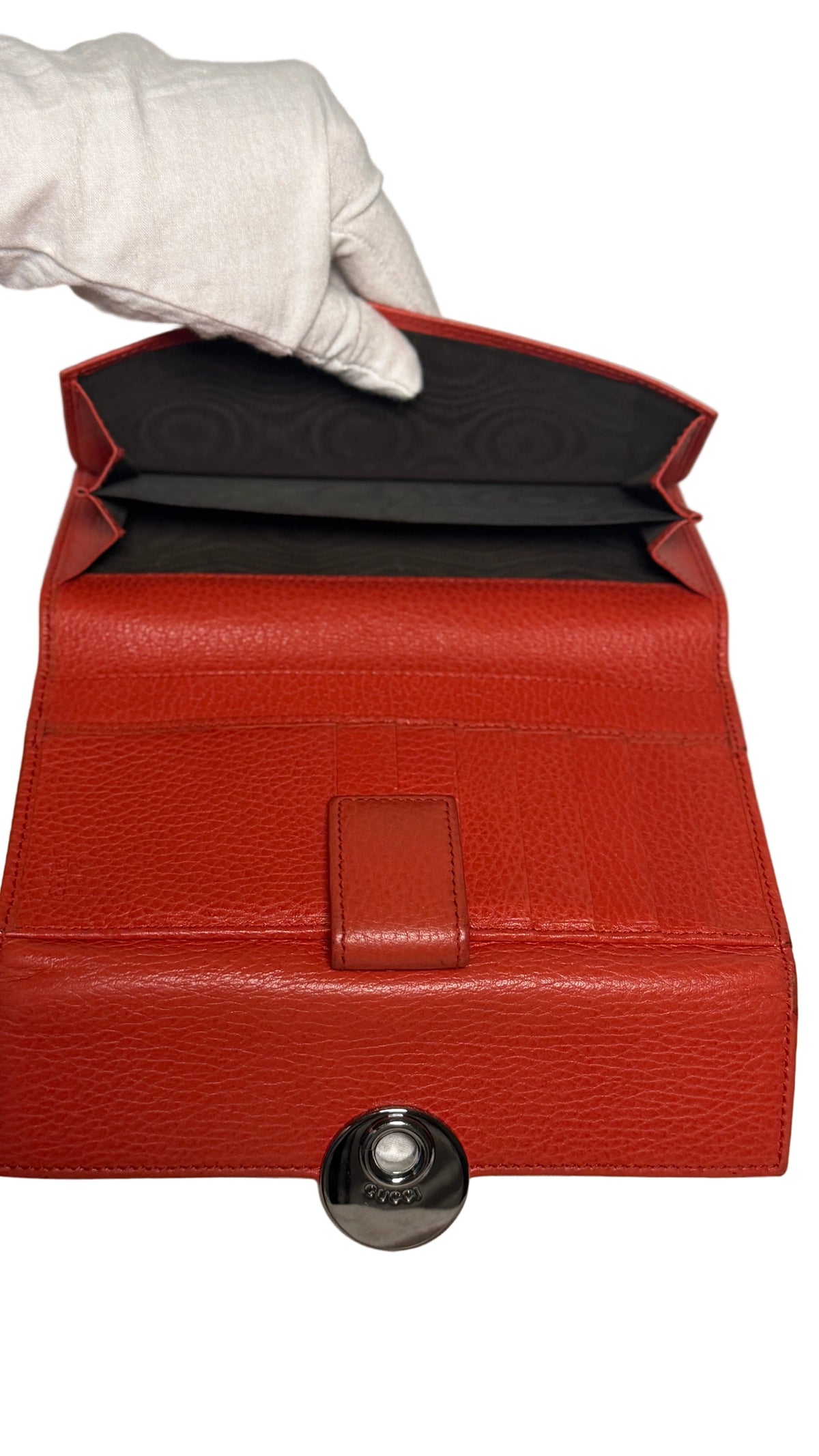 Portefeuille Gucci en cuir