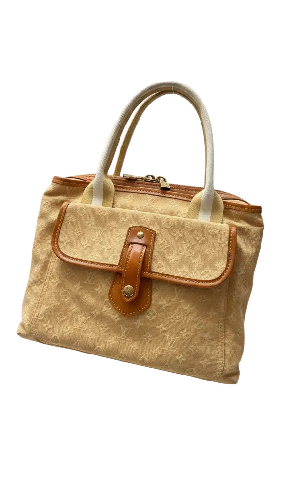 Sac Louis Vuitton Mary Kate Mini Lin jaune