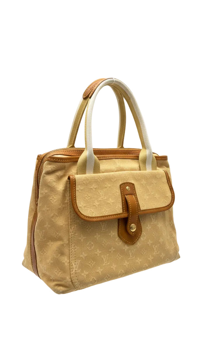 Sac Louis Vuitton Mary Kate Mini Lin jaune