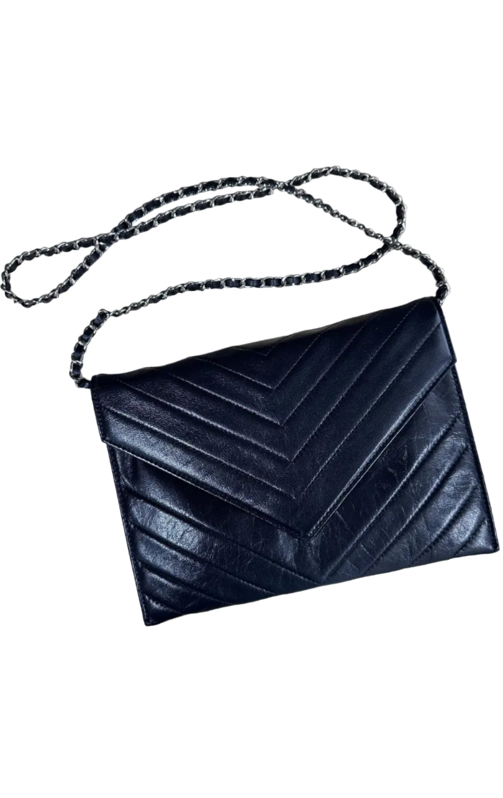 Pochette Saint Laurent matelassée