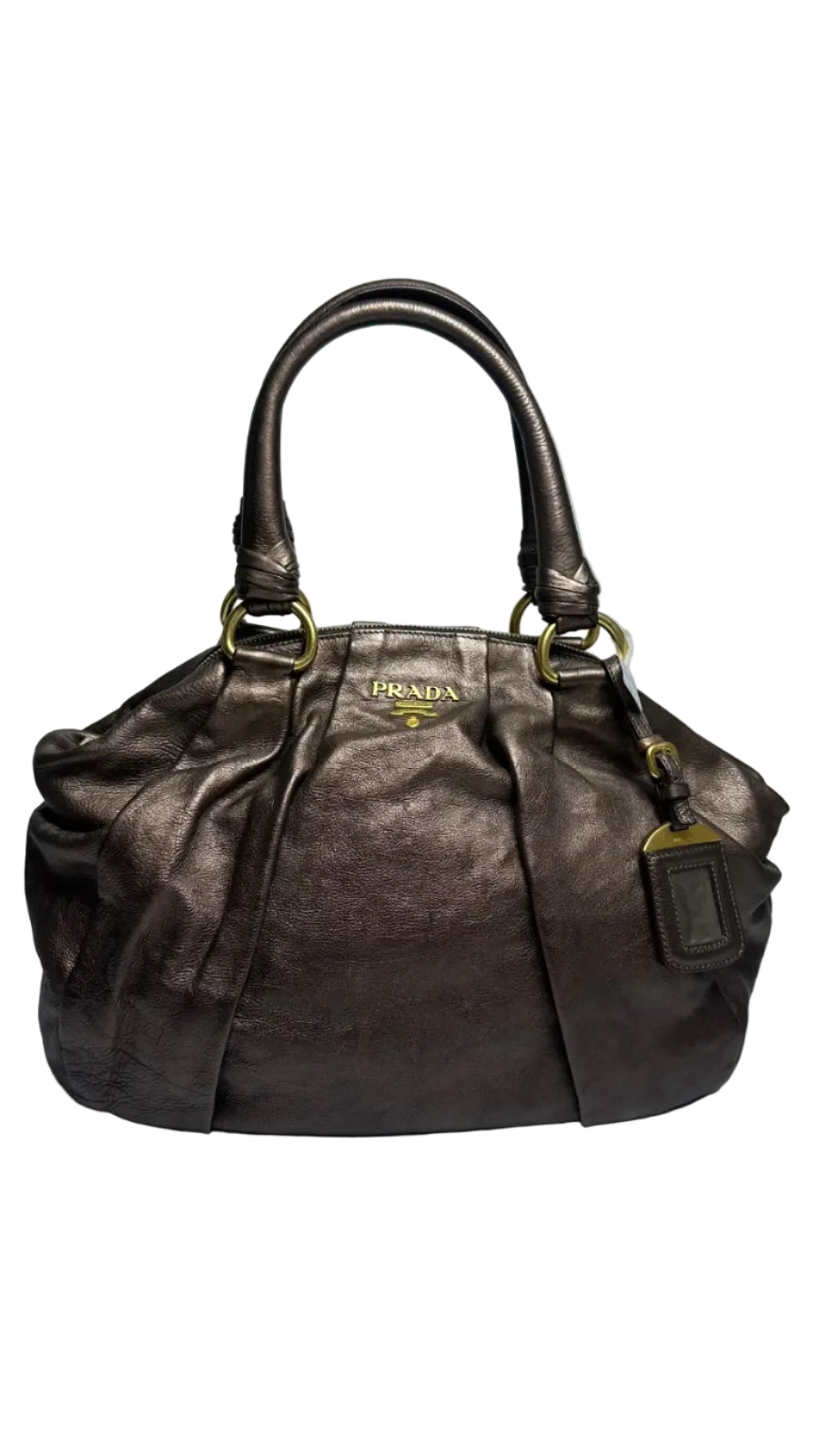 Sac cabas Prada en cuir
