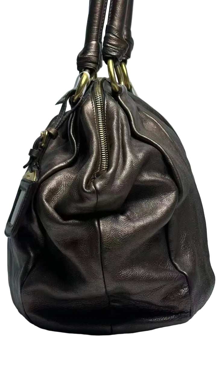 Sac cabas Prada en cuir