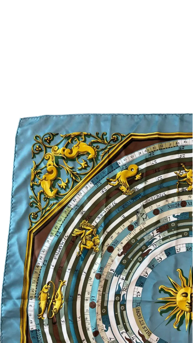 Foulard Hermès Carré 90 en soie