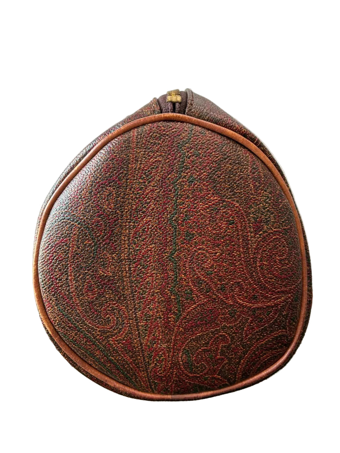 Sac cabas Etro en cuir rouge et brun