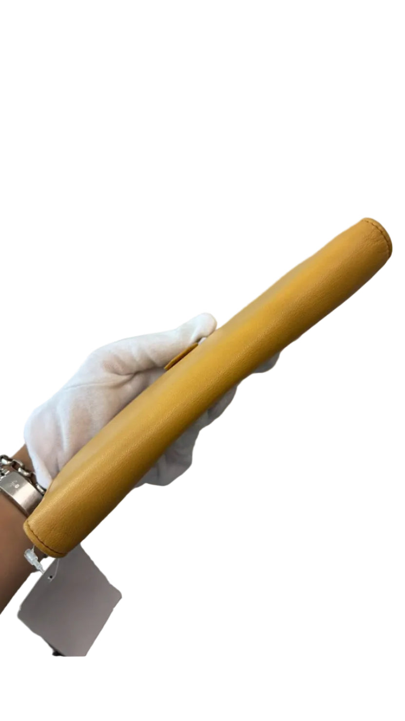 Loewe long yellow lambskin wallet