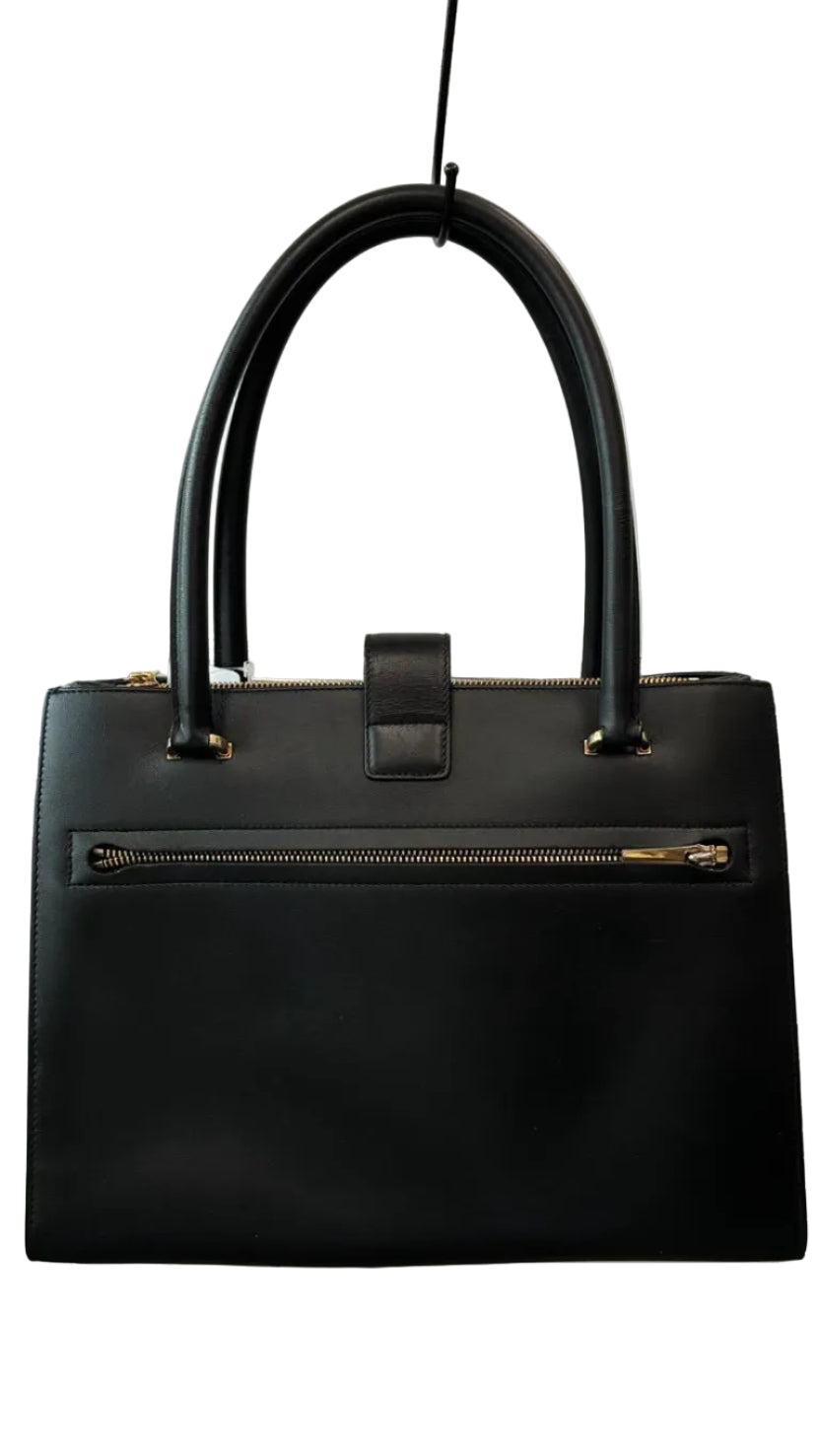 Sac à main Ferragamo en cuir noir