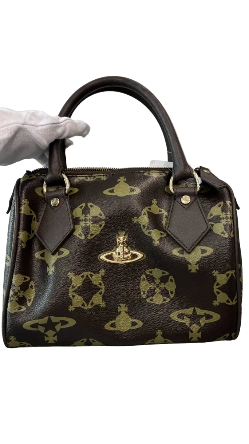 Brown Vivienne Westwood Mini Boston bag
