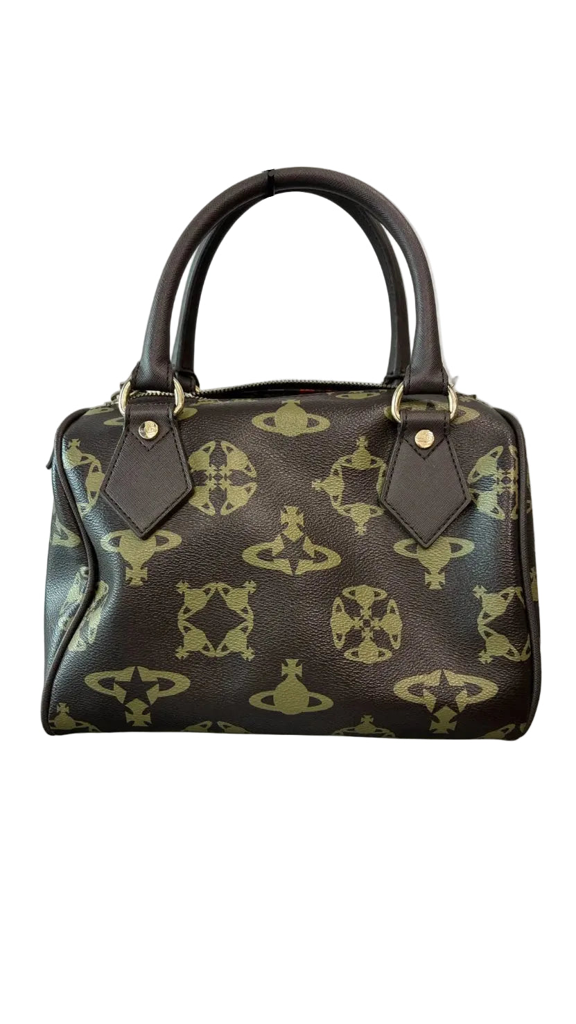 Brown Vivienne Westwood Mini Boston bag