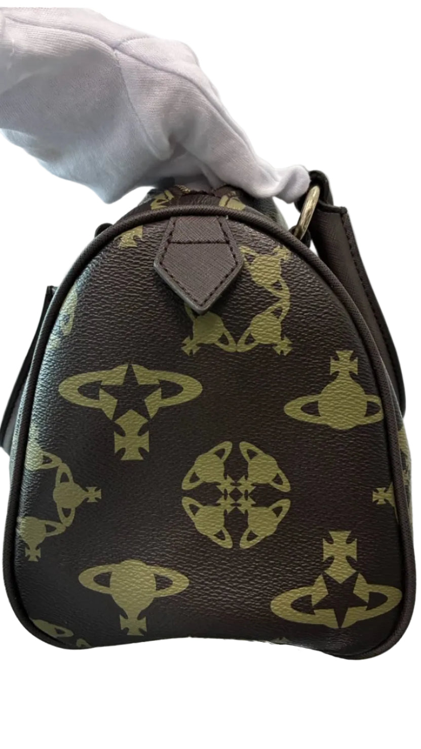 Brown Vivienne Westwood Mini Boston bag