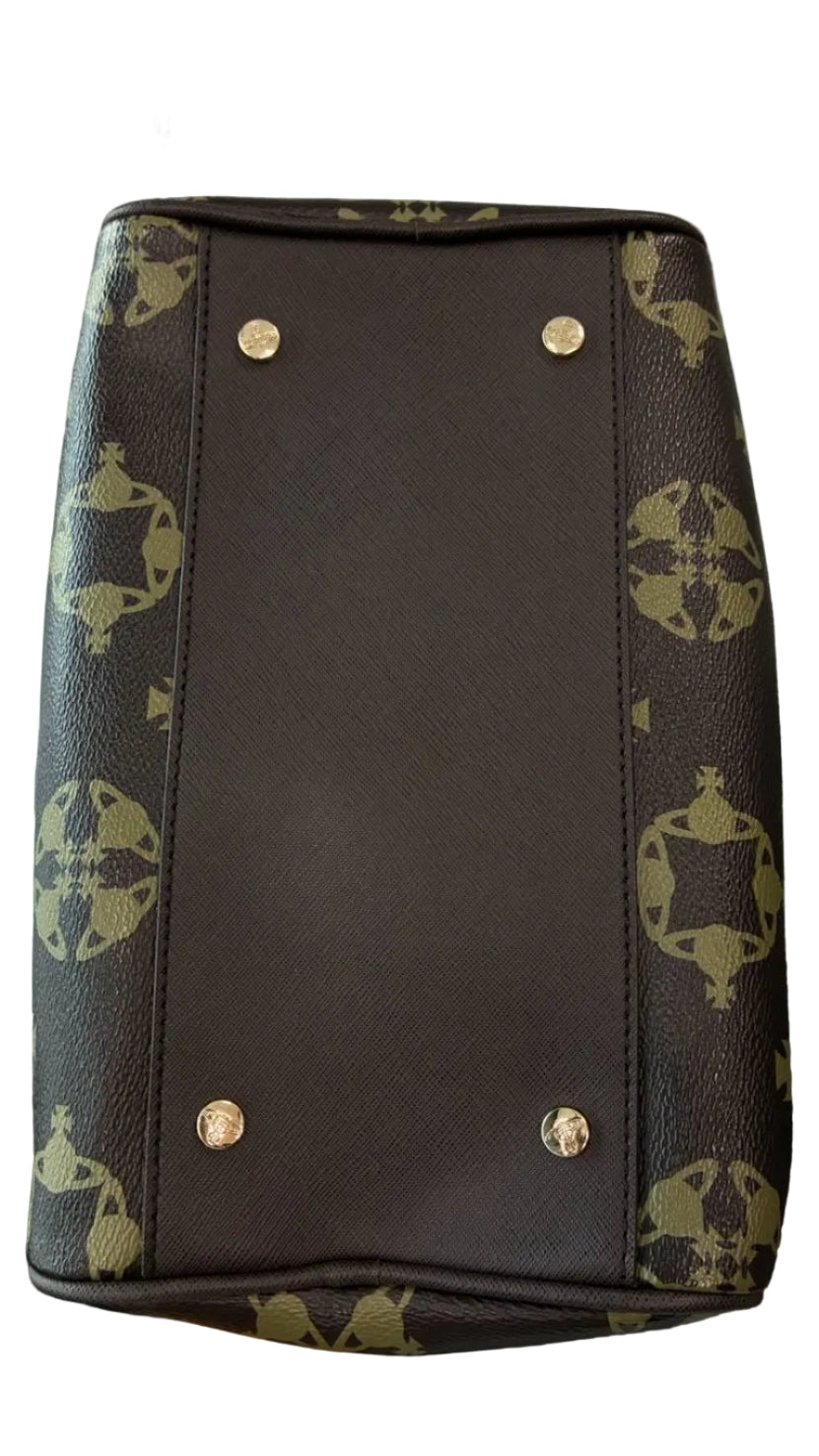 Brown Vivienne Westwood Mini Boston bag