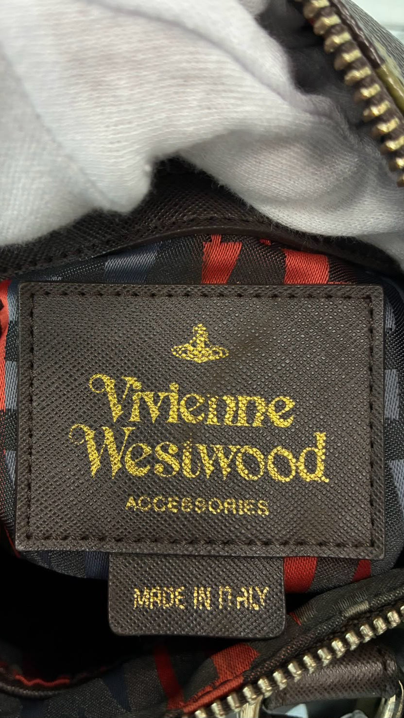 Brown Vivienne Westwood Mini Boston bag